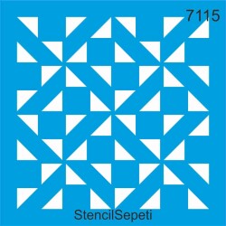 Geometrik Desen - StencilSepeti