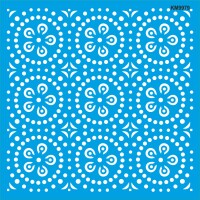 Geometrik Deseni - Stencil Boyama Şablonu - StencilSepeti