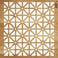 Geometrik Desen - Stencil Boyama Şablonu - 2