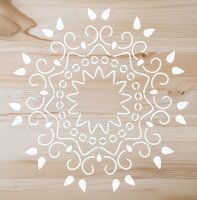 Geometrik Desen - Stencil Boyama Şablonu - 2