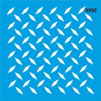 Geometrik Desen - Stencil Boyama Şablonu - StencilSepeti