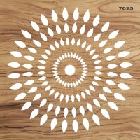 Geometrik Duvar Deseni Stencil Boyama Şablonu - 2