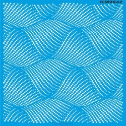 Geometrik Duvar Deseni - Stencil Şablon - StencilSepeti
