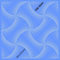 Geometrik Duvar Deseni - Stencil Şablon - StencilSepeti