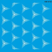 Geometrik - Stencil Boyama Şablonu - 1
