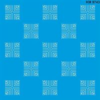 Geometrik - Stencil Boyama Şablonu - StencilSepeti