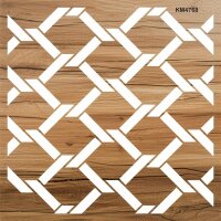 Geometrik - Stencil Boyama Şablonu - 2