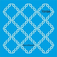 Geometrik Desen - Stencil Şablonu - StencilSepeti