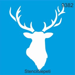 Geyik Başı - StencilSepeti