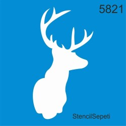 Geyik Deseni - StencilSepeti