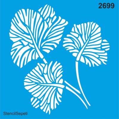 Ginko - Stencil Boyama Şablonu - 1