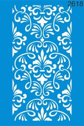 Göbek Deseni - Stencil Boyama Şablonu - StencilSepeti