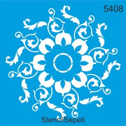Göbek Deseni - Stencil Şablon - StencilSepeti