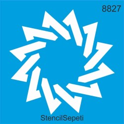 Göbek Deseni - Stencil Şablon - StencilSepeti