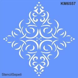Göbek Deseni - Stencil Şablon - StencilSepeti