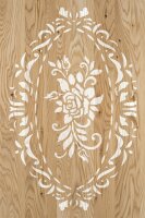 Göbek Deseni - Stencil Boyama Şablonu - 2