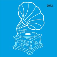 Gramafon - Stencil Sepeti - 1