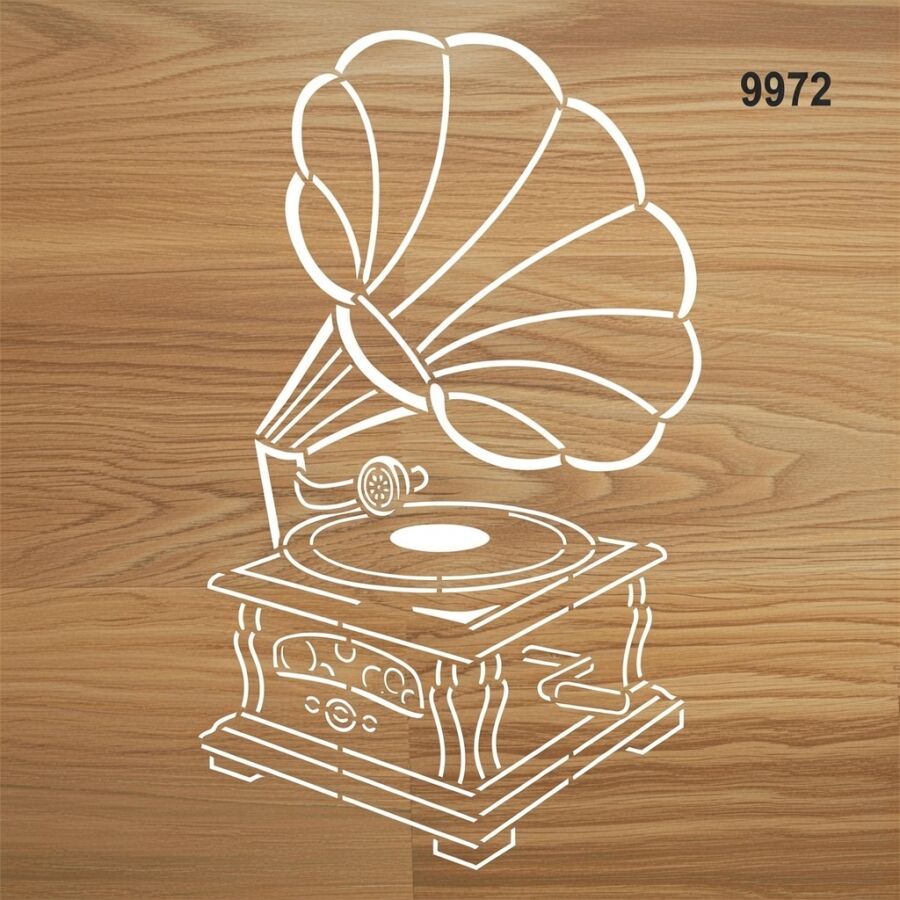 Gramafon - Stencil Sepeti - 2