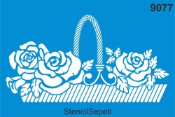 Gül Sepeti - StencilSepeti