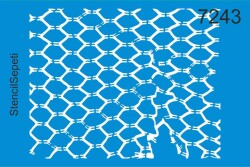 Hasır Desen - StencilSepeti