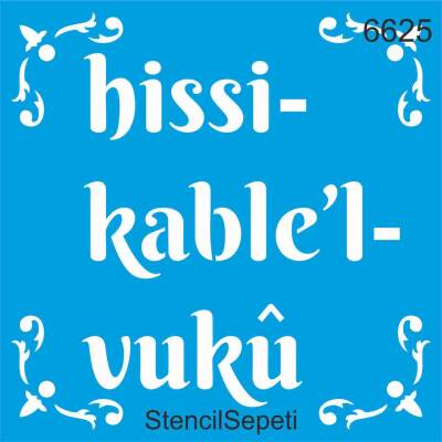Hiss-i Kable'l Vuku - 1