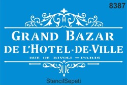 Hotel de Ville - StencilSepeti