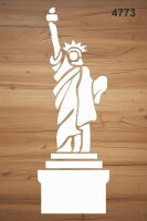 Hürriyet Heykeli - Stencil Boyama Şablonu - 2