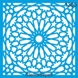 İznik deseni - StencilSepeti