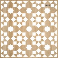 İznik Duvar Deseni Stencil Boyama Şablonu - 2