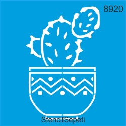 Kaktüs - StencilSepeti