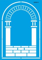 Kapı - Stencil Boyama Şablonu - 1