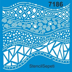Karma Desen - StencilSepeti