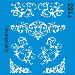 Karma Desen - StencilSepeti