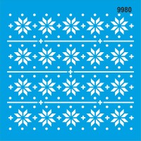 Kartaneleri - Stencil Boyama Şablonu - StencilSepeti