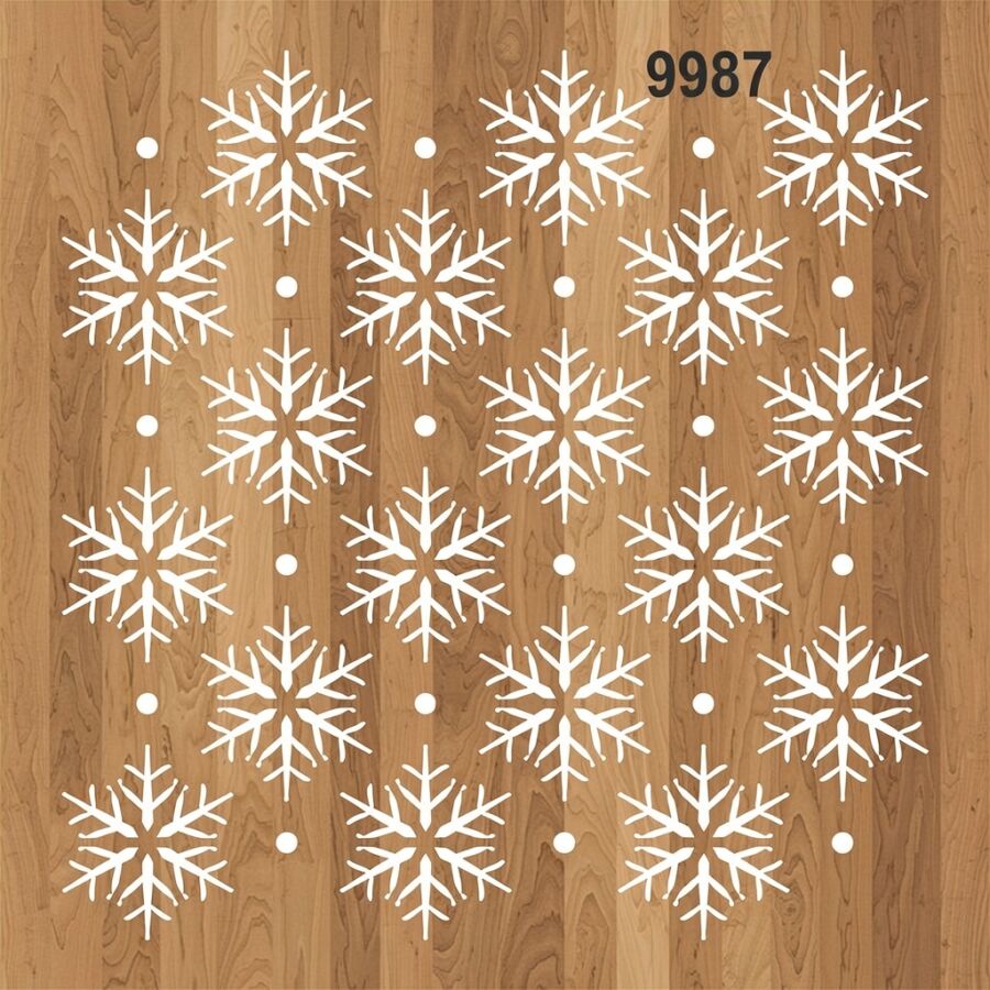 Kartaneleri -Stencil Boyama Şablonu - 2