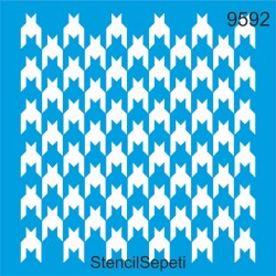 Kaz Ayağı - StencilSepeti