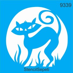 Kedi - StencilSepeti