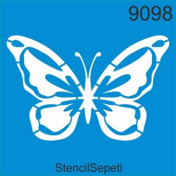 Kelebek Deseni - StencilSepeti
