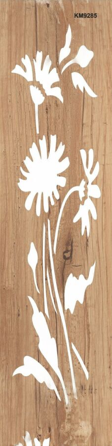 Kenar Deseni - Stencil Boyama Şablonu - 2