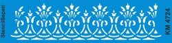 Kenar Deseni - Stencil Boyama Şablonu - StencilSepeti