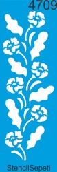 Kenar Deseni - Stencil Şablon - StencilSepeti