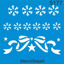 Kenar Deseni - Stencil Şablon - StencilSepeti