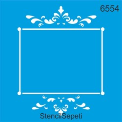 Kenar Deseni - Stencil Şablon - StencilSepeti