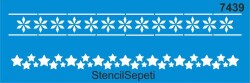 Kenar Deseni - Stencil Şablon - Bordür - StencilSepeti
