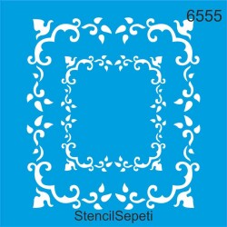Kenar Deseni - Stencil Şablon - StencilSepeti