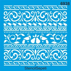 Kenar Desenleri - StencilSepeti