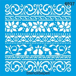 Kenar Desenleri - StencilSepeti