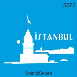 Kız Kulesi - StencilSepeti