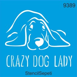 Köpek Delisi - StencilSepeti