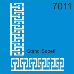Köşe deseni - StencilSepeti